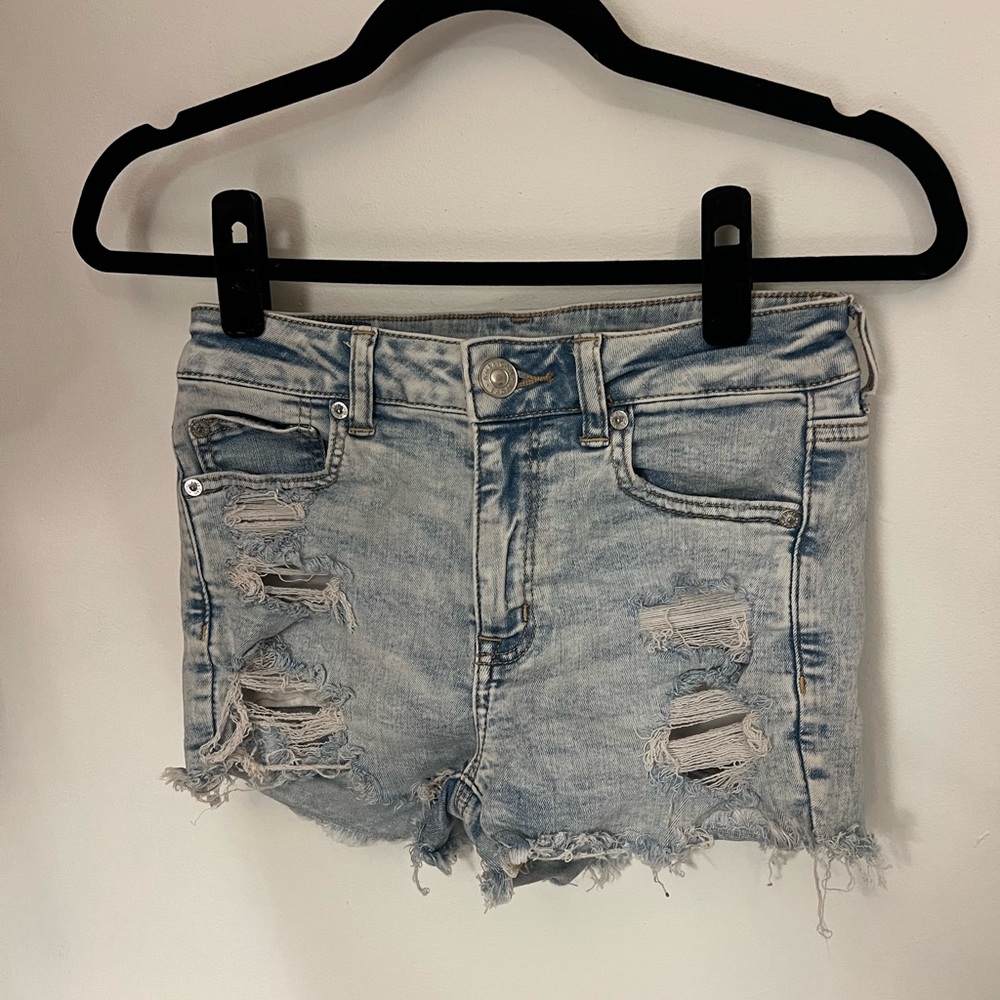 American Eagle Distressed Denim Women Shorts